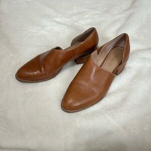 Madewell Brady Lowcut Brown Leather Bootie